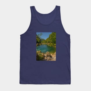 Una River at Bottom of Strbacki Buk in Bosnia Tank Top